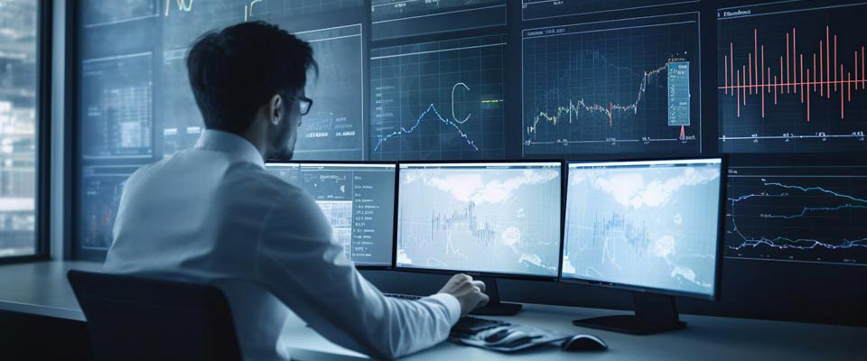 Person Looking At Multiple