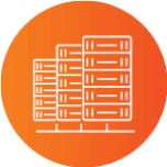 Size Of Server Room Icon